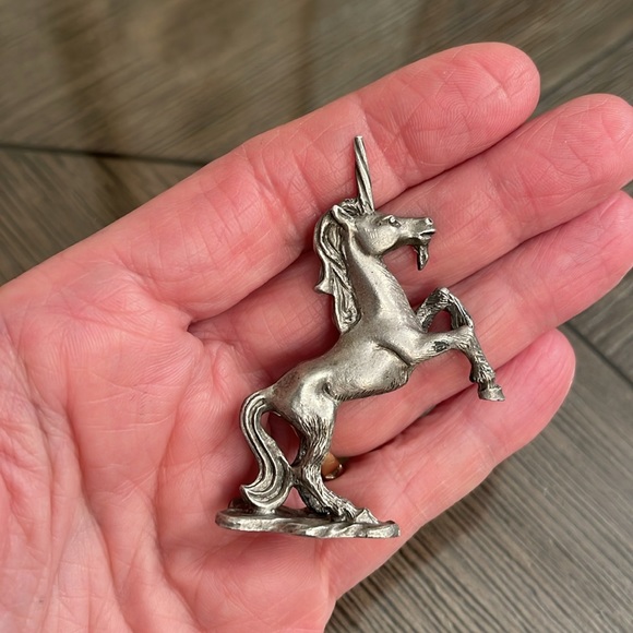 Vintage Spoontiques Unicorn 1981 Pewter Miniature Figure PP524 - Picture 13 of 16
